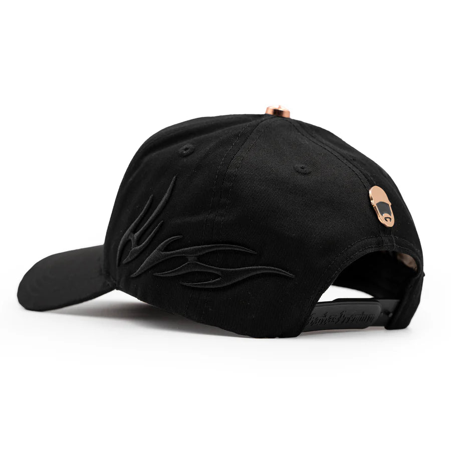 Rose Gold Star Embroidered Cap