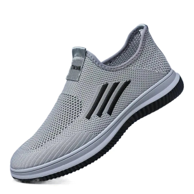 Solid Color Breathable Soft Sole Sports Shoes