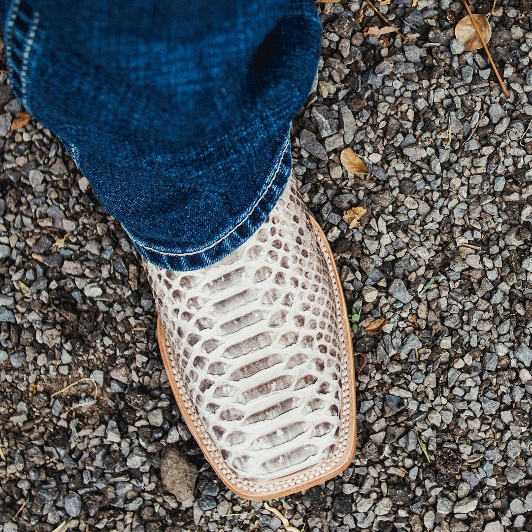 Men's Handmade Los Altos WM Nobac Square Toe Chelsea Boots