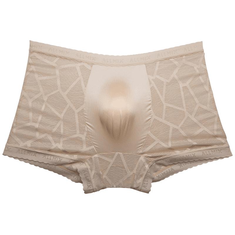 Men's Lace Breathable Cracked Boxers