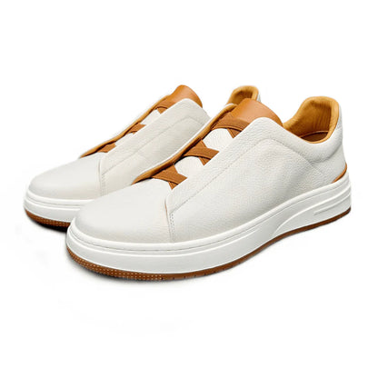 Men's Comfortable Slip-on Colorblock Sneakers