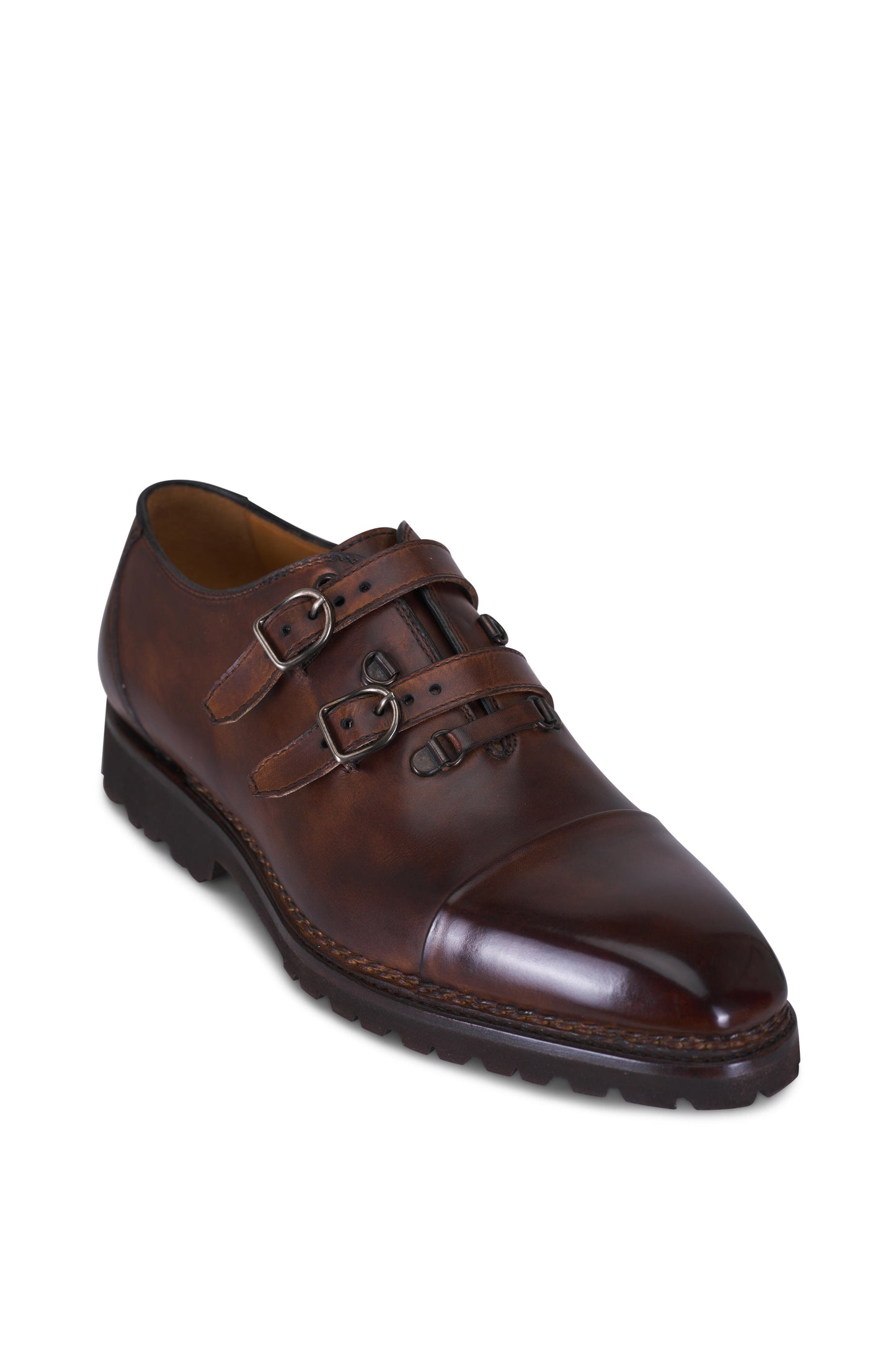 Art Monk Double Button Shoes