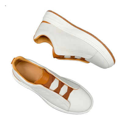 Men's Comfortable Slip-on Colorblock Sneakers