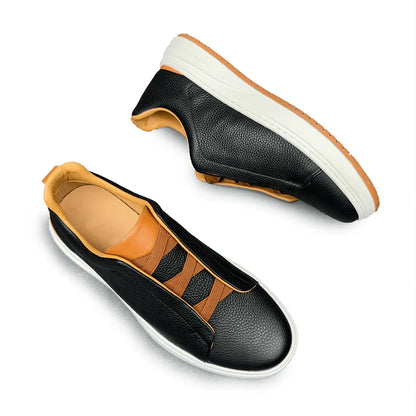 Men's Comfortable Slip-on Colorblock Sneakers