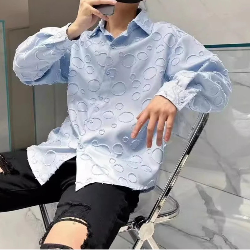 Moon Surface Casual Shirt
