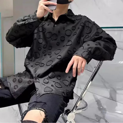 Moon Surface Casual Shirt