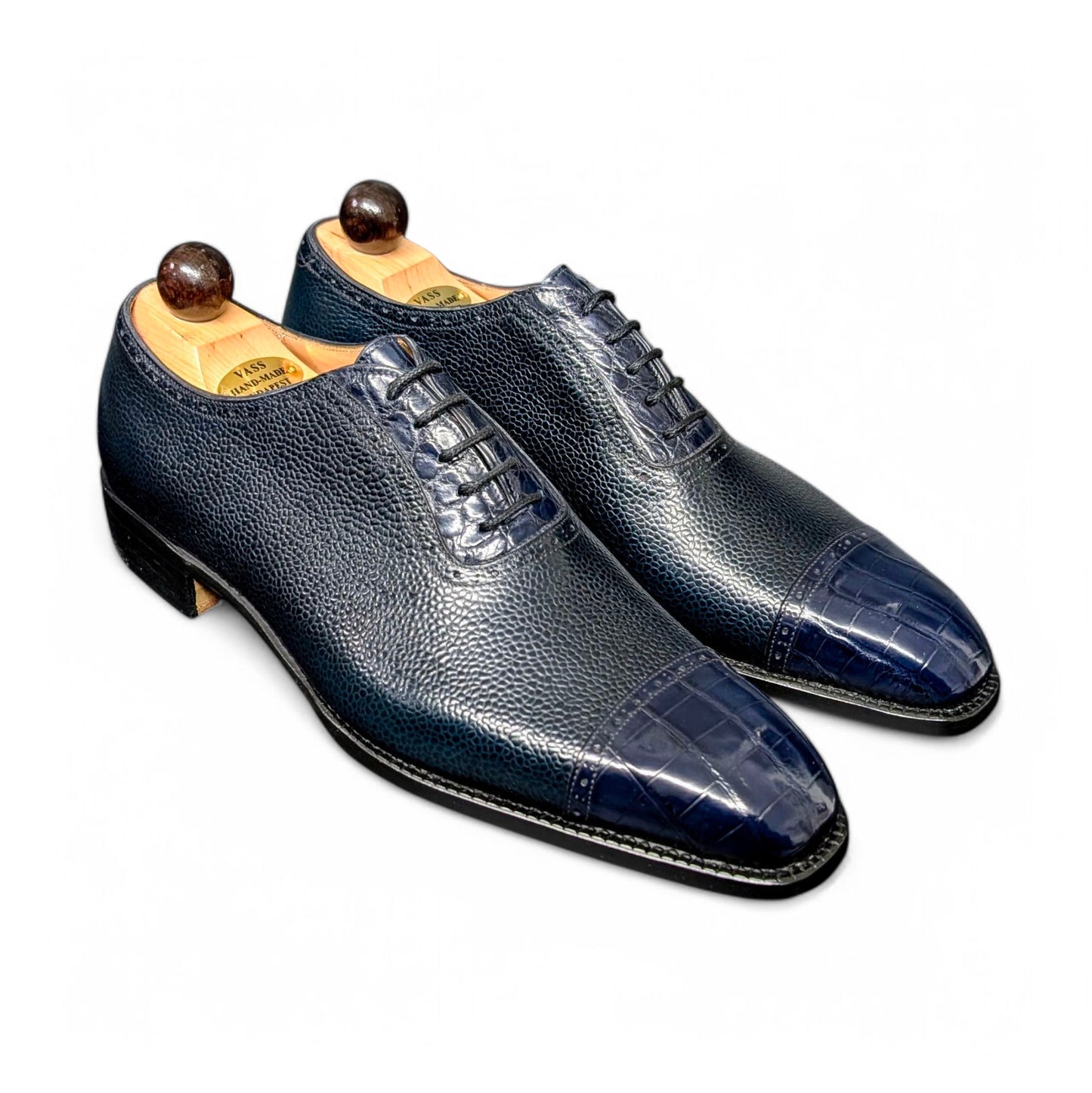 Handmade Crocodile Leather Oxford Dress Shoes