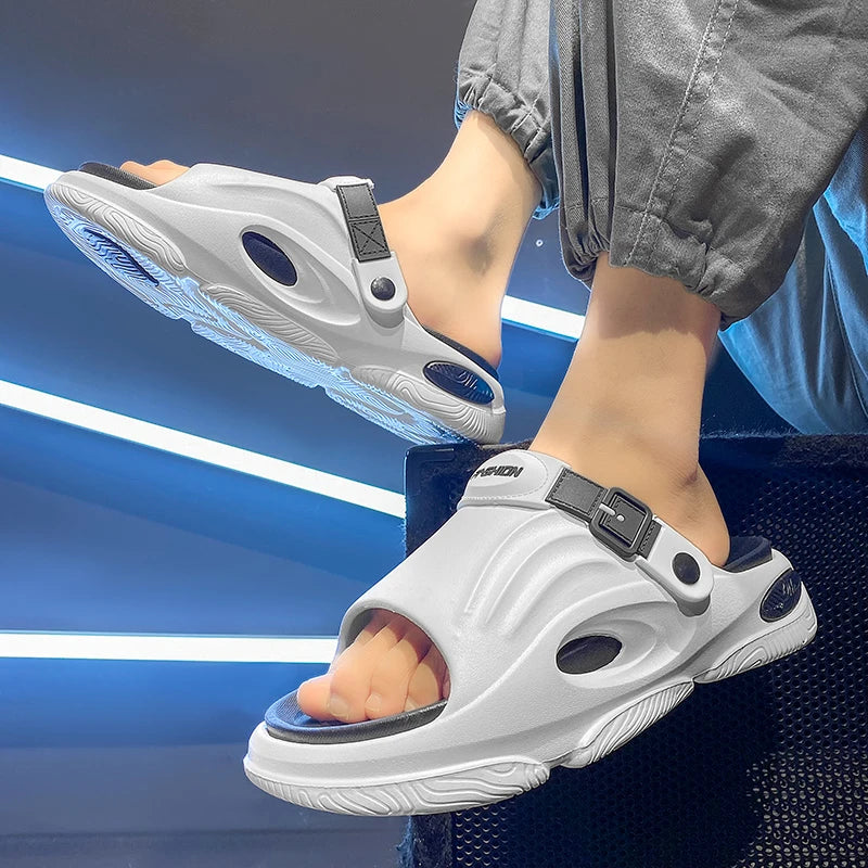 Men's Summer Fashion Casual Wear Outside Slippers