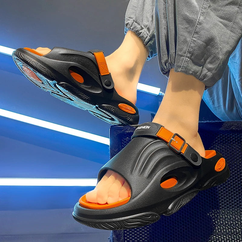 Men's Summer Fashion Casual Wear Outside Slippers