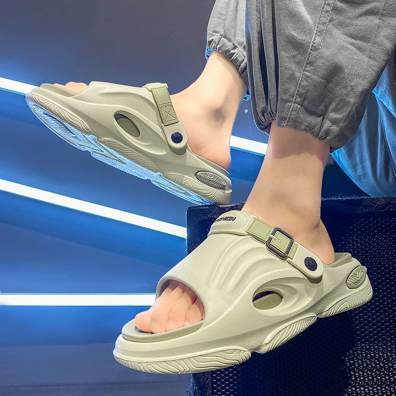 Men's Summer Fashion Casual Wear Outside Slippers
