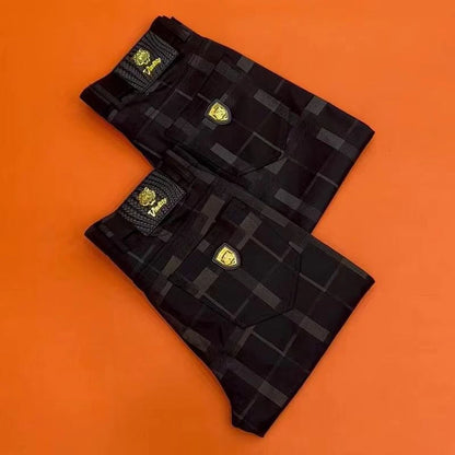 Velvet Micro-elastic Business Trousers
