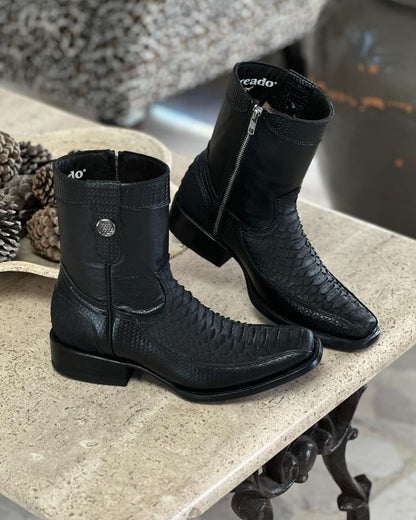 Handmade Python Vintage Boots