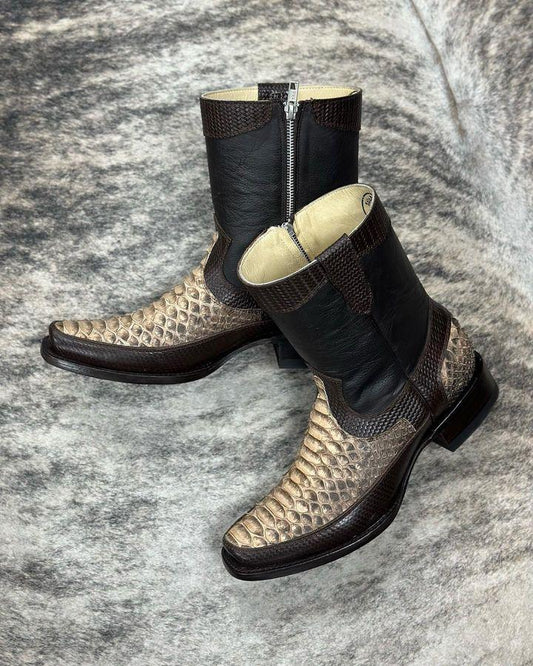 Men's Purely Handcrafted Cowhide Boots