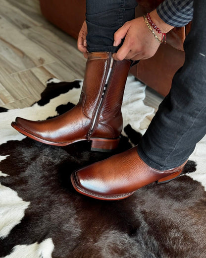 Men's Vintage Twill Cowboy Boots