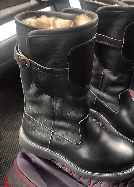 Men's New Winter Warm Leather Boots