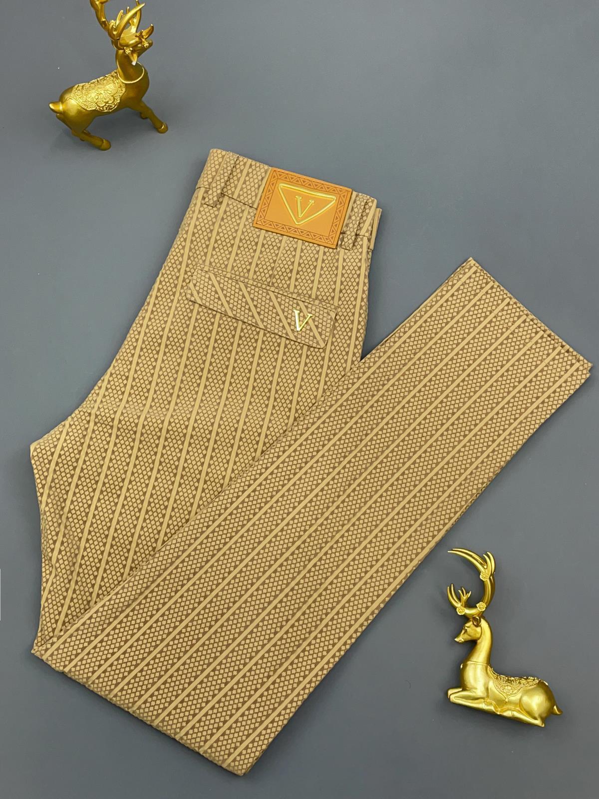 Plush Elastic Luxury Trousers