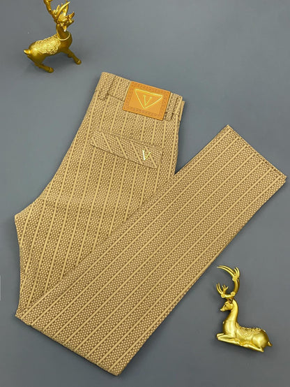 Plush Elastic Luxury Trousers