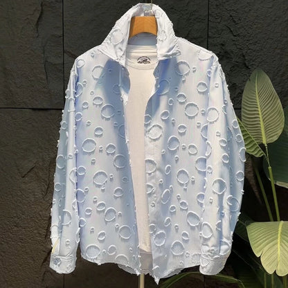Moon Surface Casual Shirt
