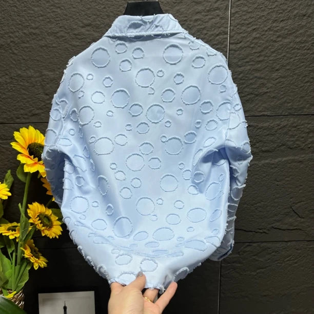 Moon Surface Casual Shirt