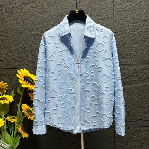 Moon Surface Casual Shirt