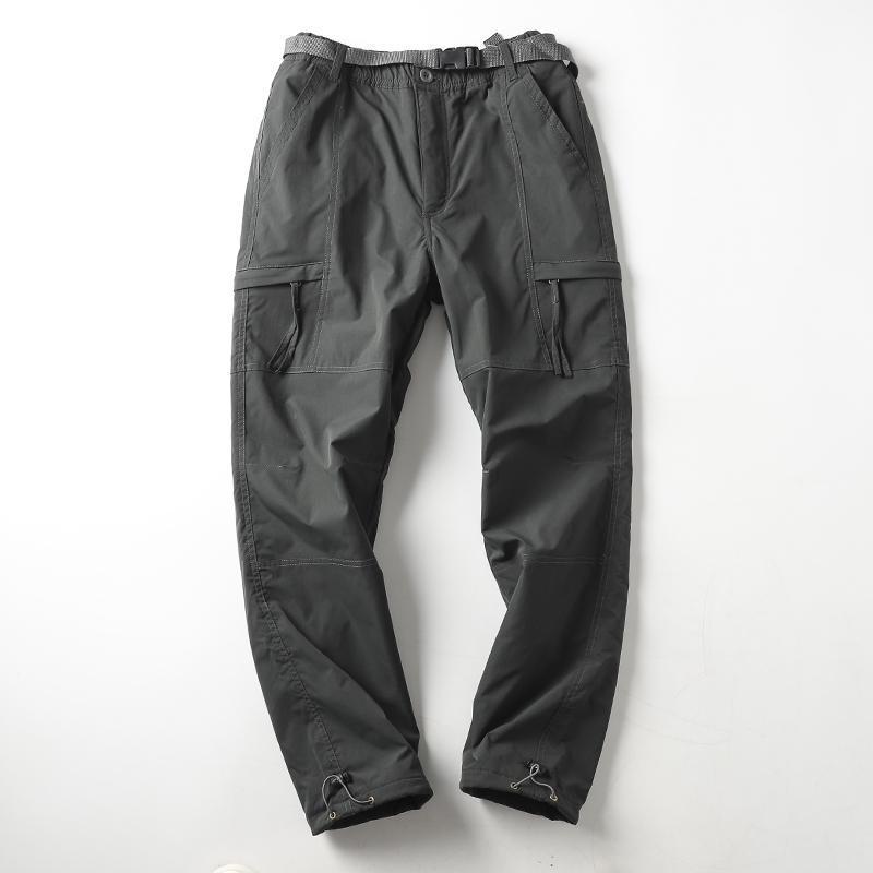 Windproof Waterproof Fleece-Lined Outdoor Hiking Pants