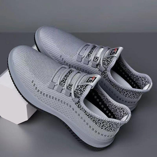 Men's Mesh Breathable Soft Sole Sports Running Shoes