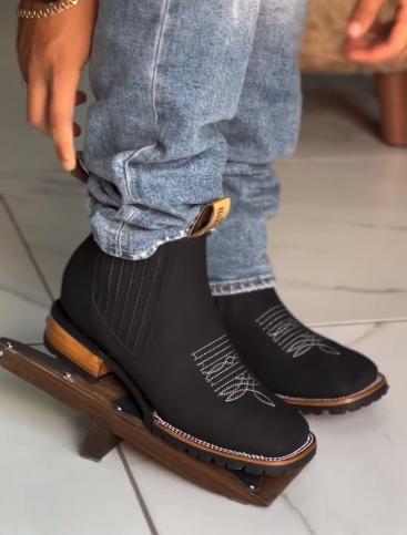 Flat Heel Round Toe Martin Boots Short Boots