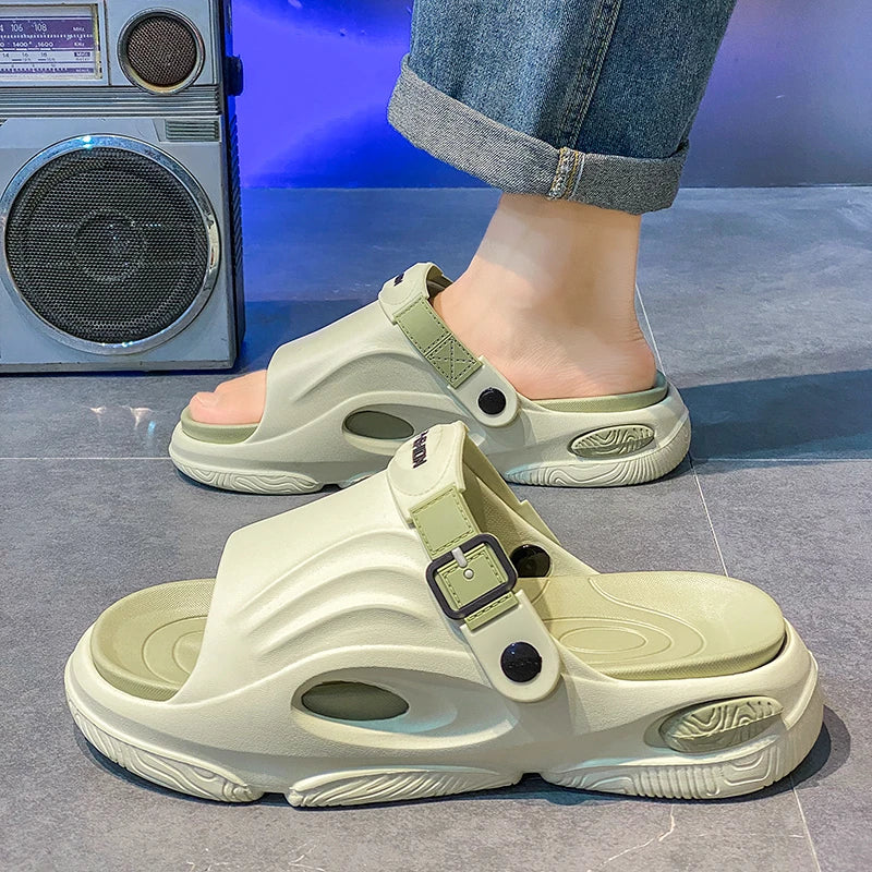 Men's Summer Fashion Casual Wear Outside Slippers